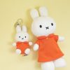 BON TON TOYS Miffy米菲兔鑰匙圈-經典橘 10cm