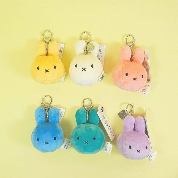 100243086.jpeg BON TON TOYS Miffy米菲兔壓力球鑰匙圈-9CM