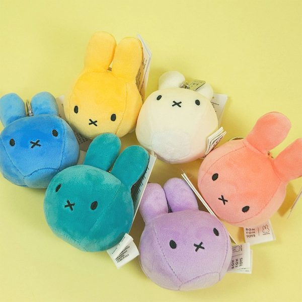 100243088.jpeg BON TON TOYS Miffy米菲兔壓力球鑰匙圈-9CM