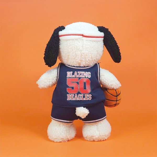 BON TON TOYS Snoopy史努比填充玩偶-籃球狗 23cm