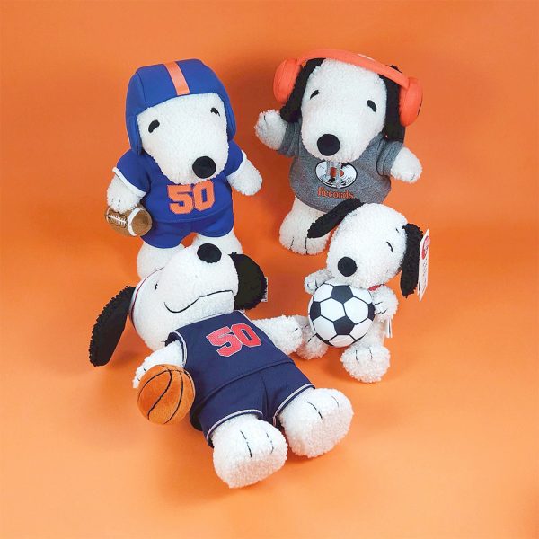 BON TON TOYS Snoopy史努比填充玩偶-籃球狗 23cm