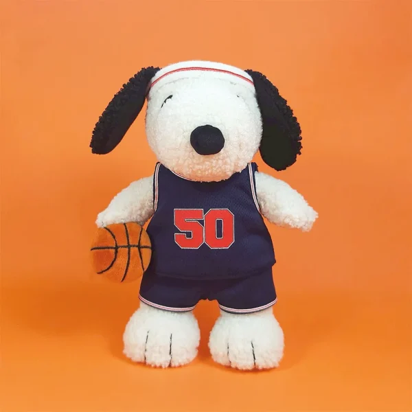 BON TON TOYS Snoopy史努比填充玩偶-籃球狗 23cm