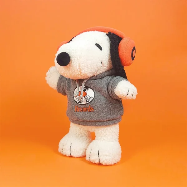 BON TON TOYS Snoopy史努比填充玩偶-DJ狗 23cm