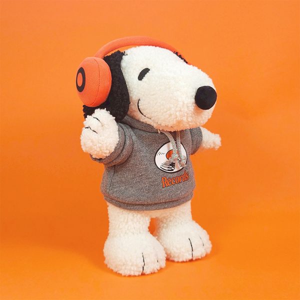 BON TON TOYS Snoopy史努比填充玩偶-DJ狗 23cm