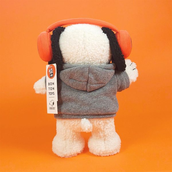 BON TON TOYS Snoopy史努比填充玩偶-DJ狗 23cm
