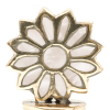 48292752.png 荷蘭 À la Collection 手工黃銅鑲嵌珍珠母貝 雛菊造型酒瓶塞