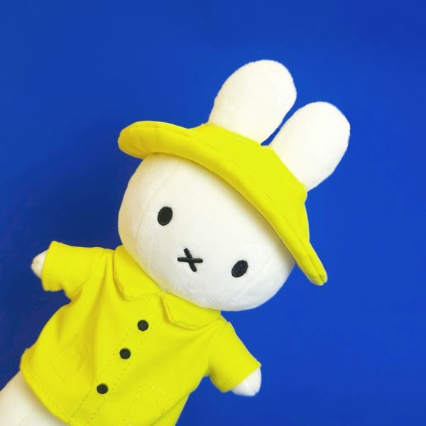 BON TON TOYS Miffy米菲兔填充玩偶-雨衣兔 24cm