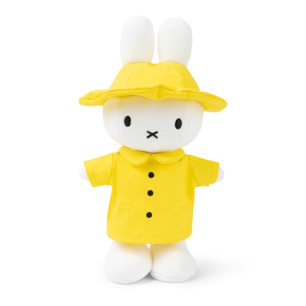 BON TON TOYS Miffy米菲兔填充玩偶-雨衣兔 24cm