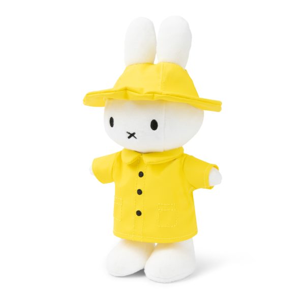 BON TON TOYS Miffy米菲兔填充玩偶-雨衣兔 24cm