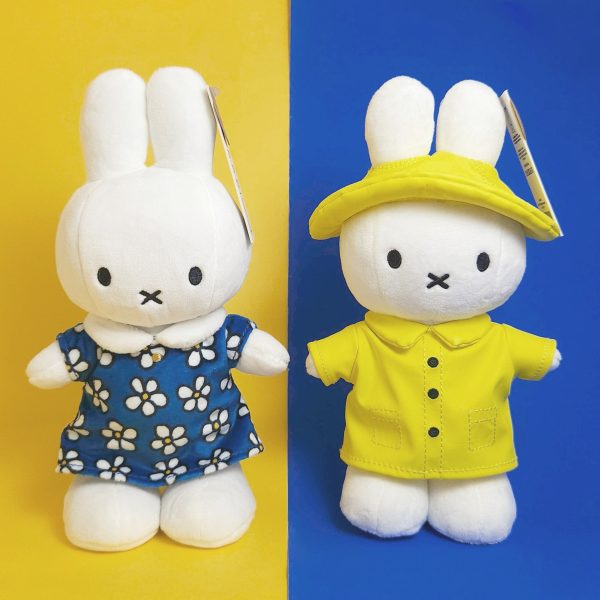 BON TON TOYS Miffy米菲兔填充玩偶-雨衣兔 24cm
