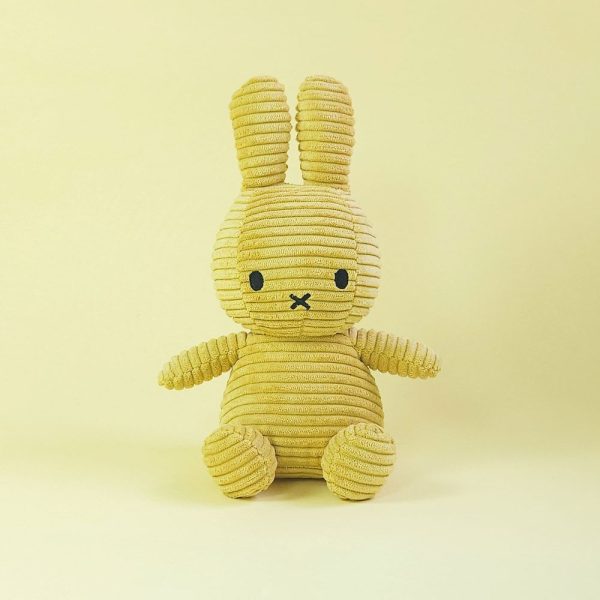 BON TON TOYS Miffy米菲兔ECO燈芯絨填充玩偶-限量版 相思木 23cm