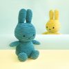 BON TON TOYS Miffy米菲兔ECO燈芯絨填充玩偶-限量版 北海藍 23cm